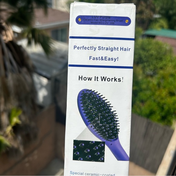 The LUV straightening Brush - purple - Picture 4 of 7